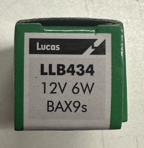 Llb434 12v bax9s - 6w,