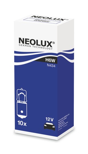 Neolux h6w 12v bax9s - neolux,