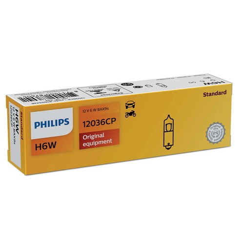 Philips h6w 12v - 12v, 6w